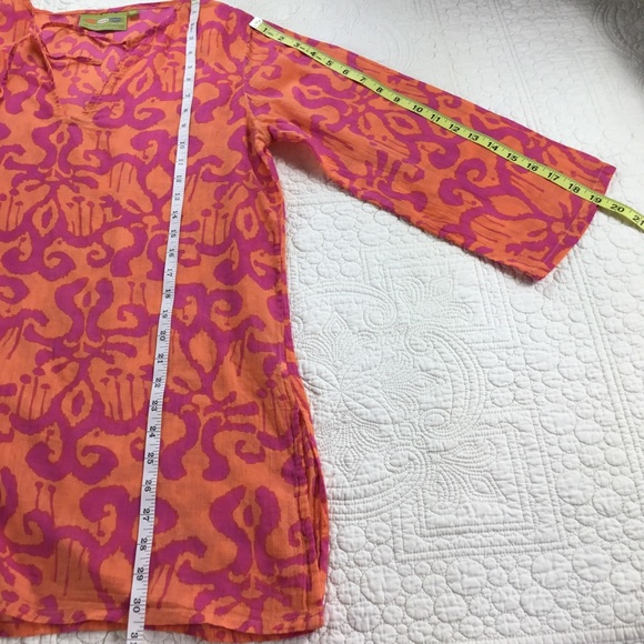 Rock Flower Paper Swimsuit Coverup Size S/M - Picture 4 of 7